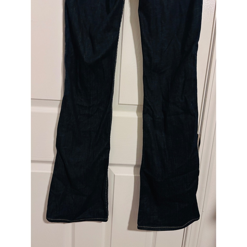 Hudson Bootcut Jeans Womens 28 Dark Wash Excellent Flap Pocket Stretch - Picture 7 of 8